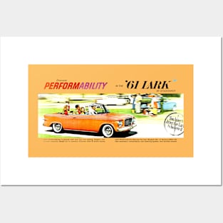 1961 STUDEBAKER LARK - advert Posters and Art